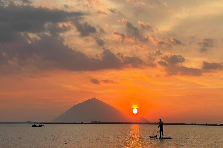 Ammirate l'alba e il tramonto