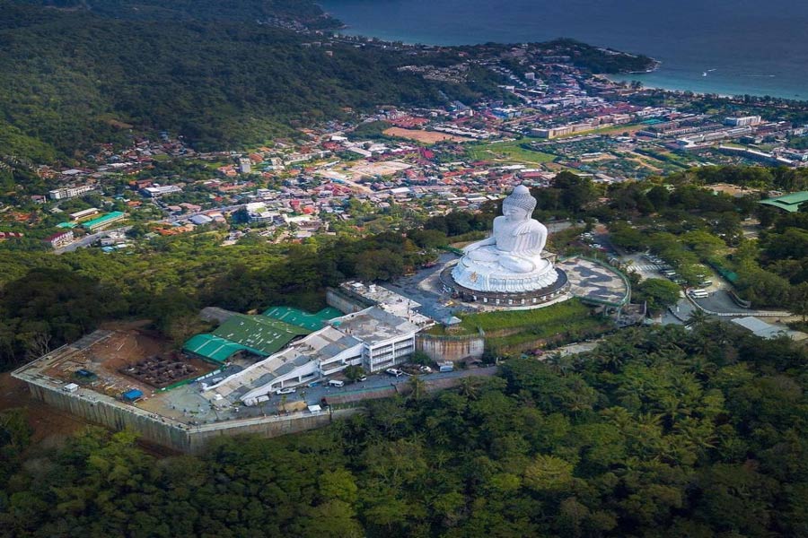 Panoramica del Tempio del Grande Buddha