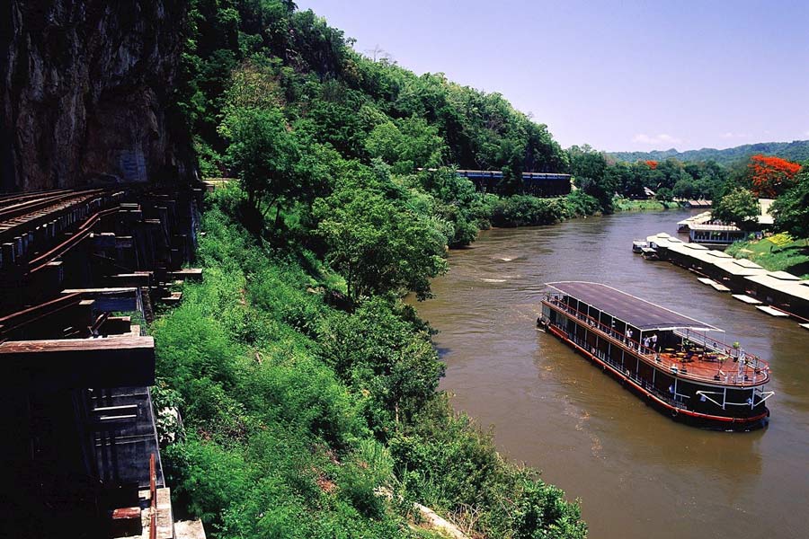 Panoramica del fiume di Kwai