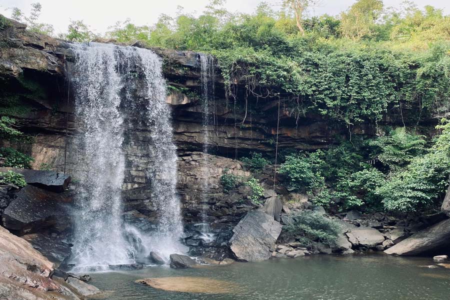 Panoramica sul clima della cascata Saphan Hin