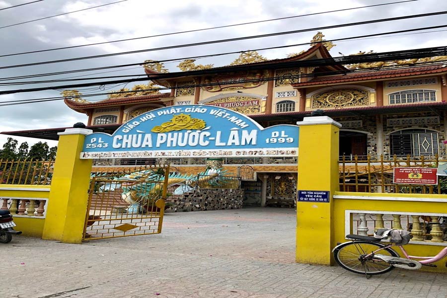 Panoramica della Pagoda Phuoc Lam