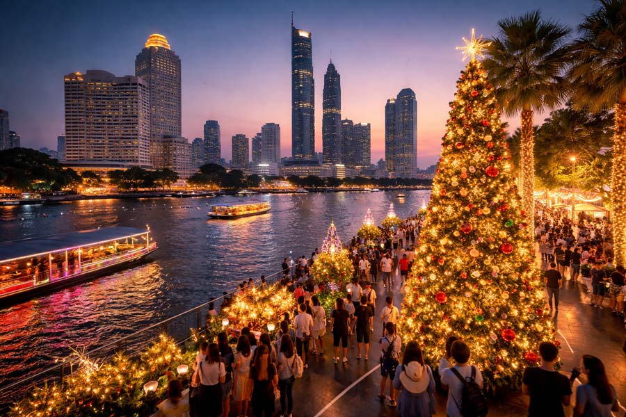 Attività per famiglie e luoghi divertenti durante il Natale a Bangkok