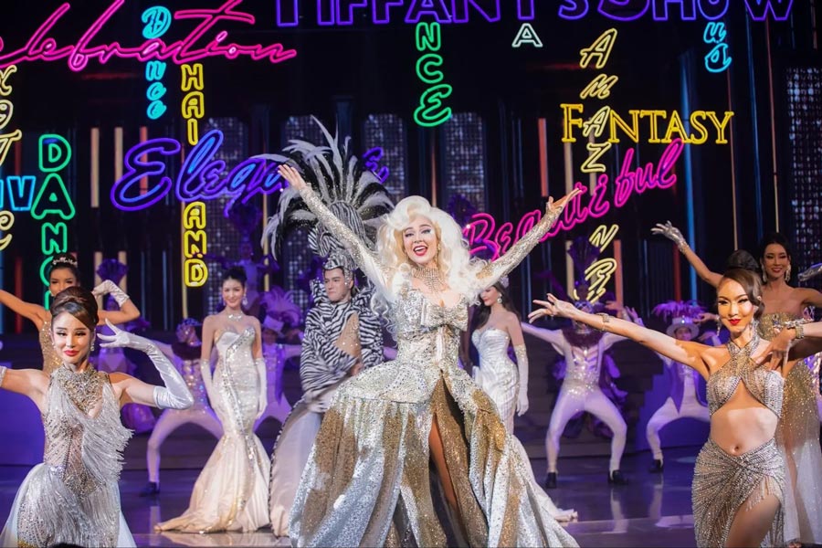 Spettacolo di cabaret di Alcazar e Tiffany (Pattaya)