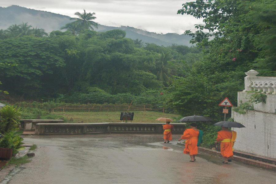 Il tempo nelle regioni dell Laos a settembre