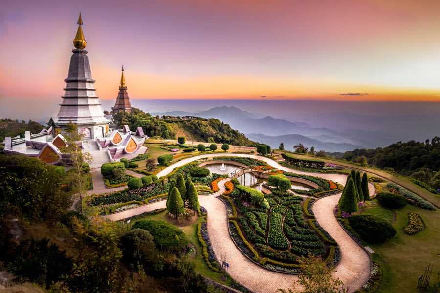 Panoramica sul clima del Parco Nazionale di Doi Inthanon