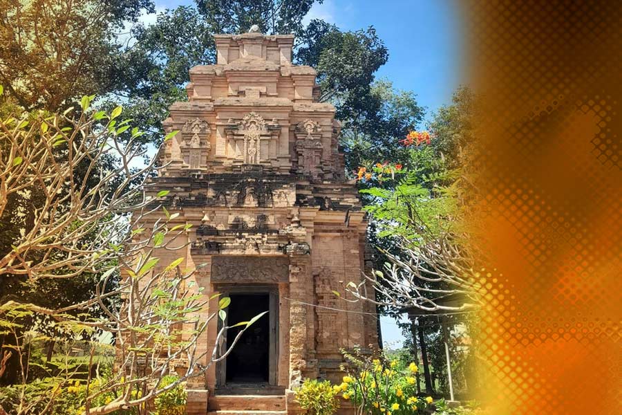 Uno dei rari monumenti Cham Pa rimasti nel Vietnam meridionale