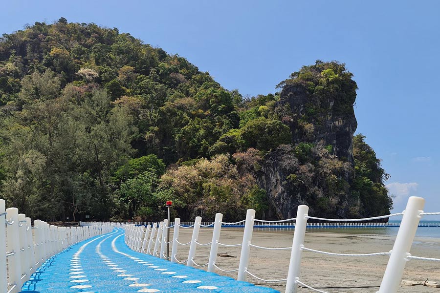 Panoramica del Parco Nazionale di Hat Chao Mai