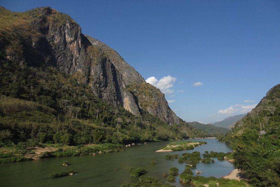 Panoramica del tempo in Laos a Gennaio