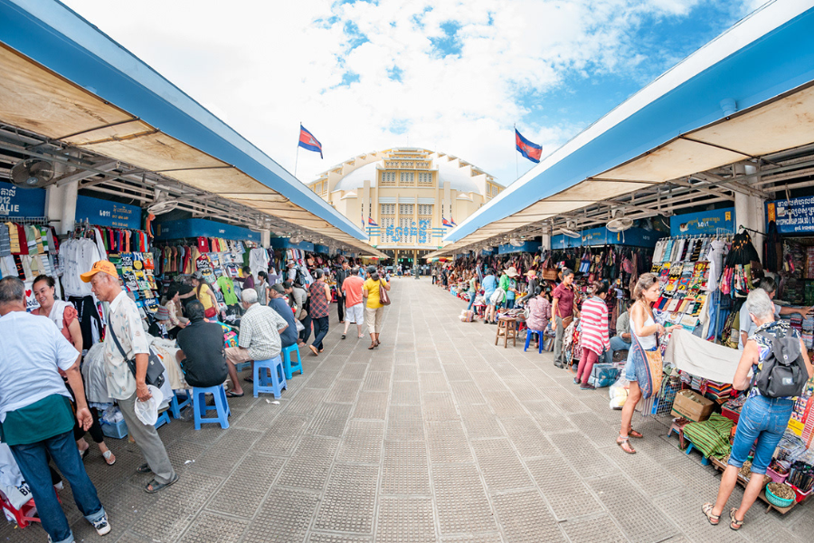 Mercato Centrale - Guida di viaggio - Attrazione in Cambogia