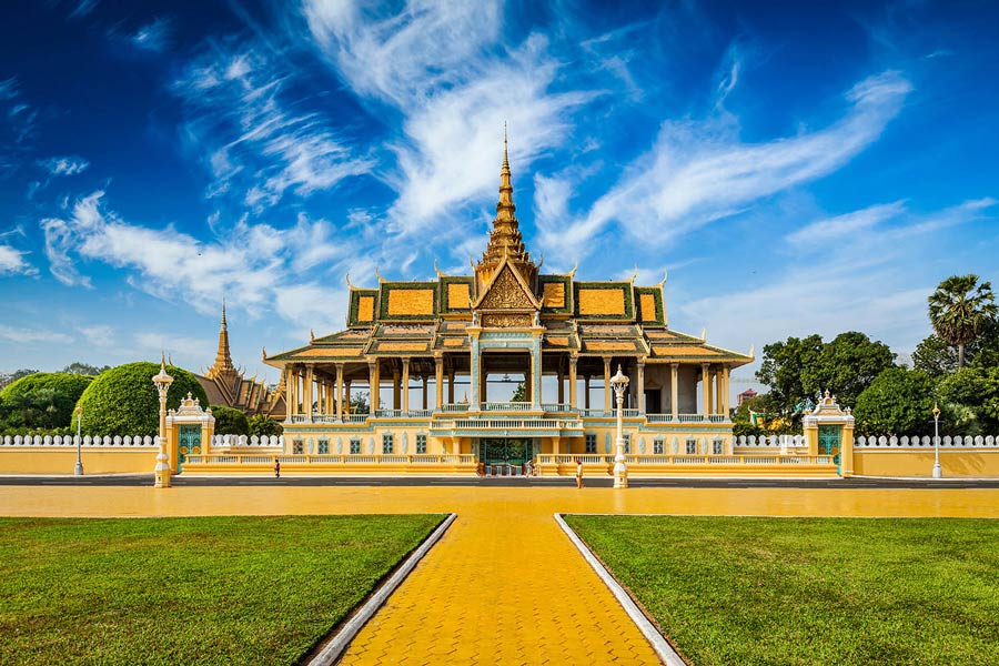 Il Palazzo Reale - Guida di viaggio - Attrazione di Cambogia