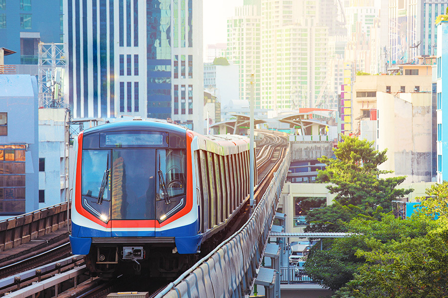 Skytrain in Bangkok