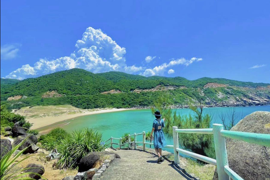 Beach Mon a Phu Yen in Vietnam