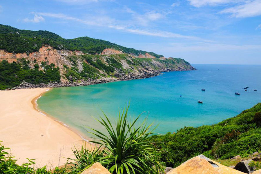 Beach Mon a Phu Yen in Vietnam