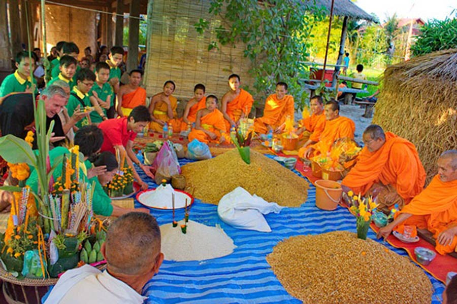Il festival Boun Khoun Khao