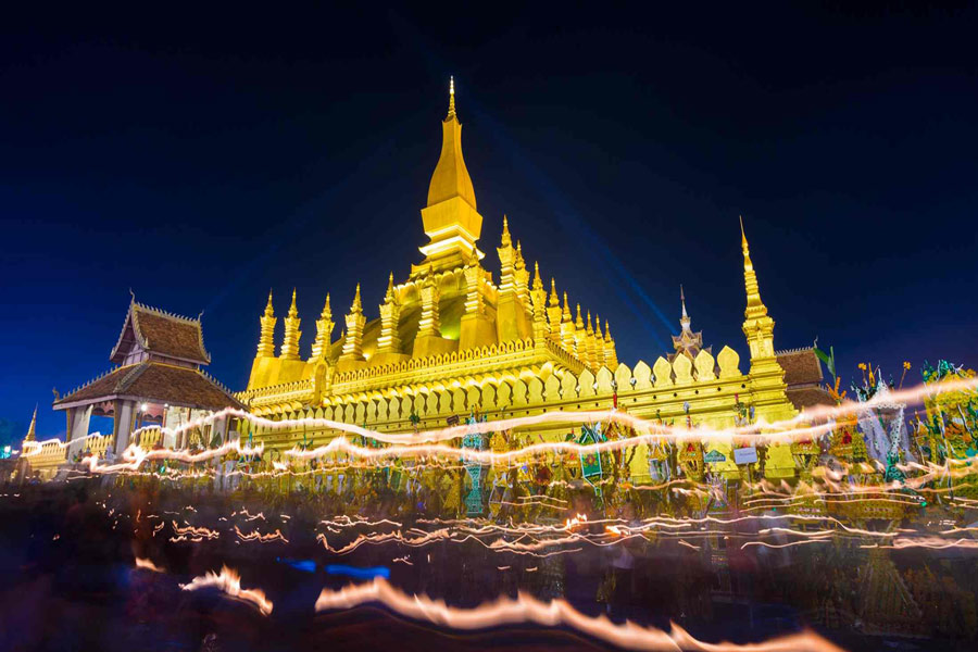 Le stagioni in Laos e Eventi