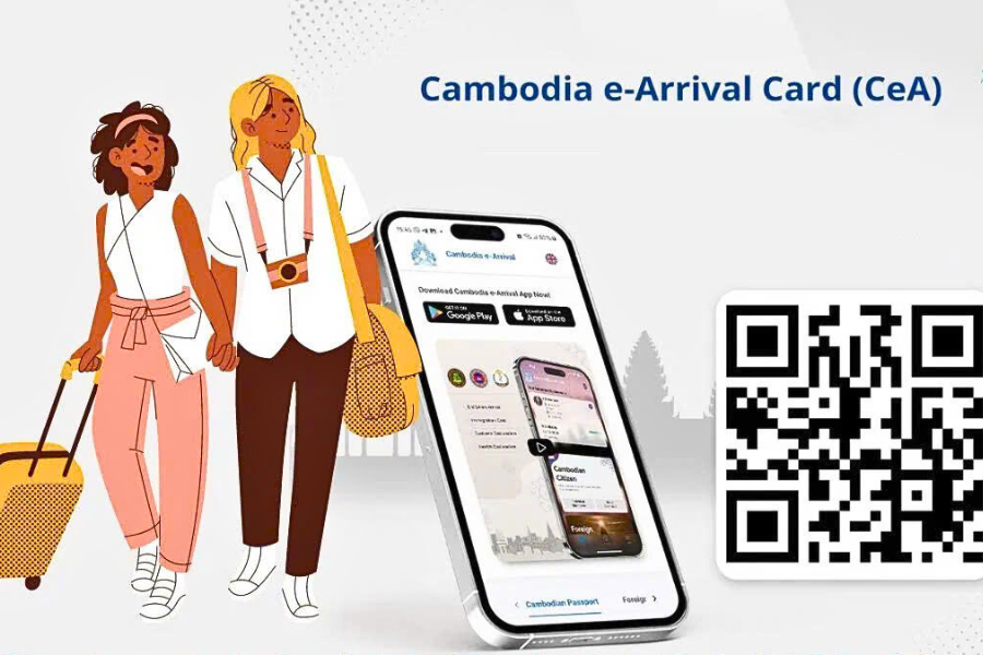 Nuova carta Cambodia e-Arrival nel 2024 - Guida di viaggio in Cambogia