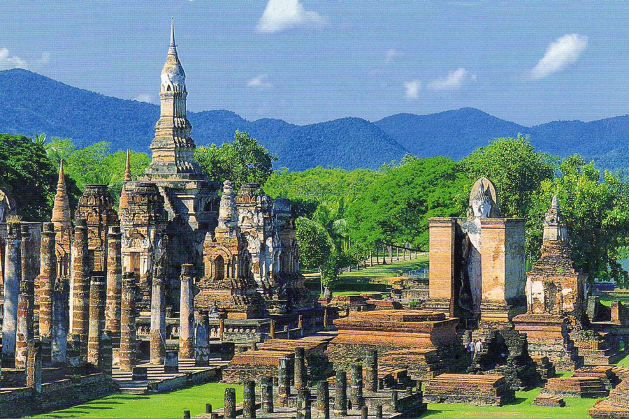 La città storica di Sukhothai