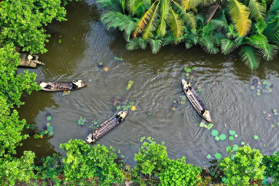 L'isola Tan Quy a Tra Vinh