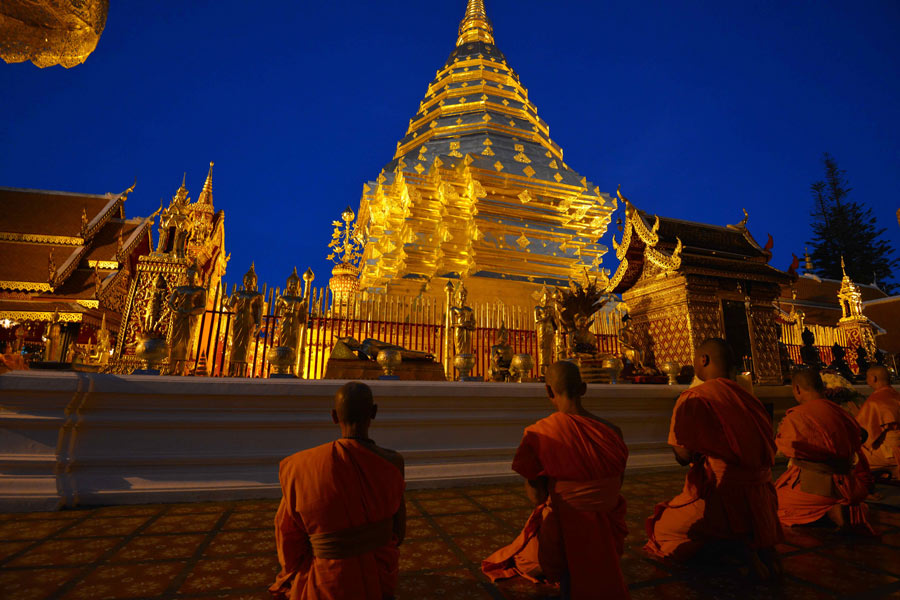 Doi Suthep a Chiang Mai bellissimo