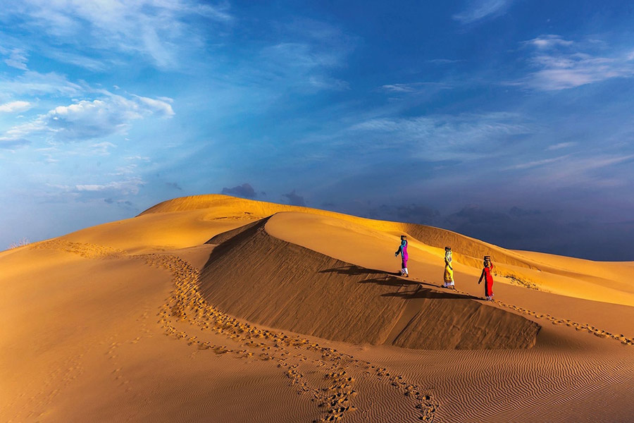 Dune sabbia Nam Cuong a Ninh Thuan