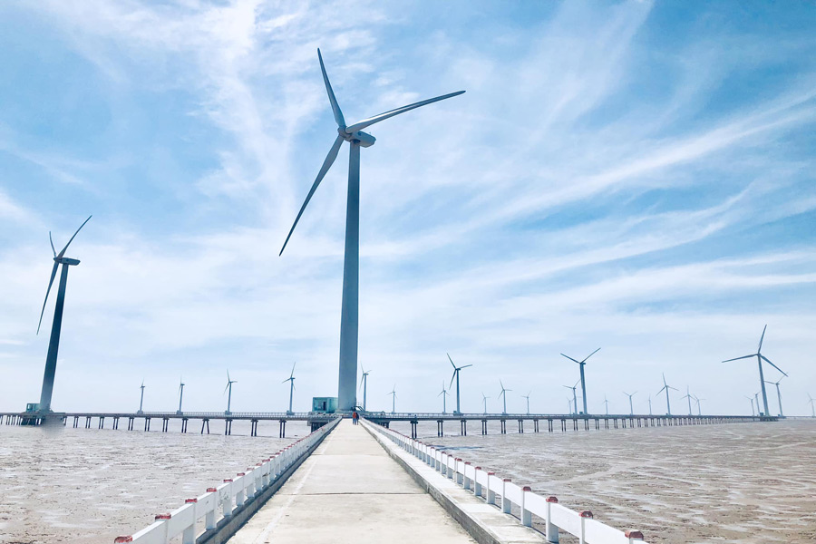 Energia eolica di Bac Lieu