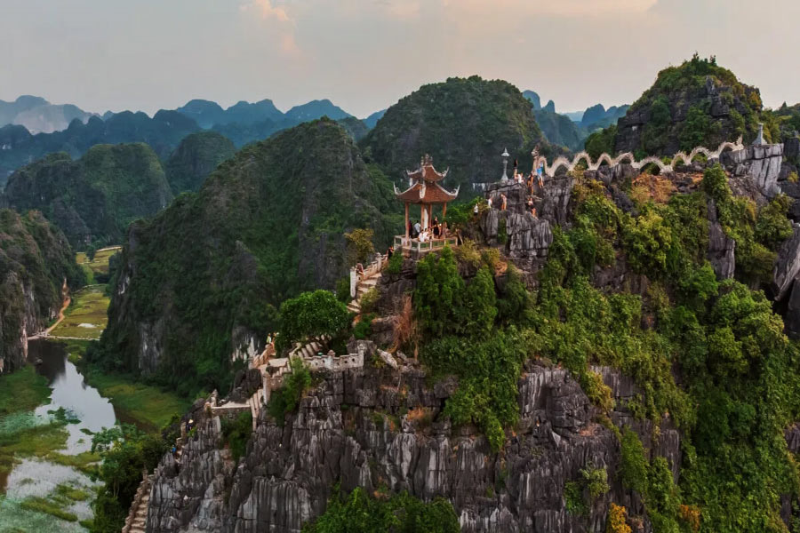 Esperienza in bicicletta a Ninh Binh