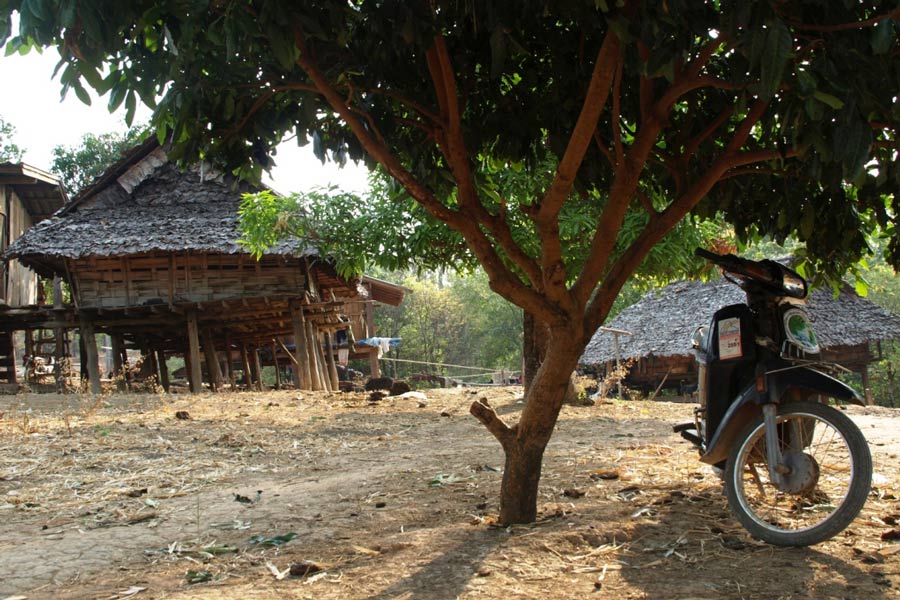 Hill tribe village di etnia Karen