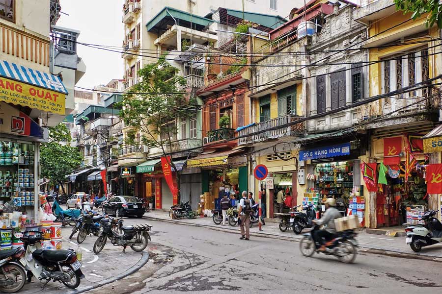 Il quartiere storico di Hanoi