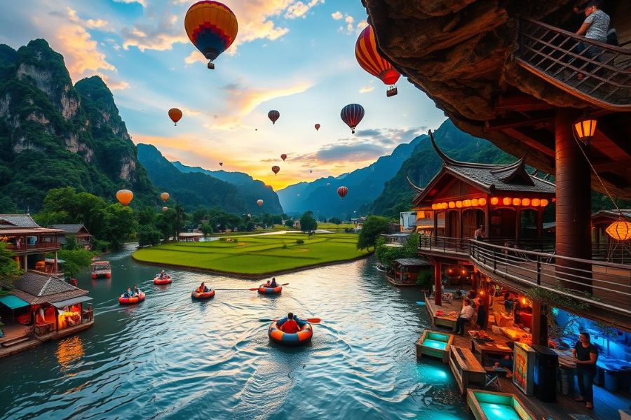 Itinerario epico di un giorno a Vang Vieng - Guida di viaggio