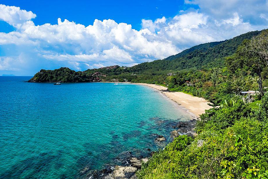 La bellissima spiaggia di Khlong Chak