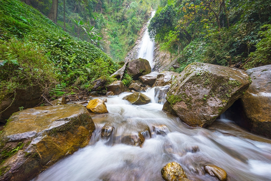 La cascata più famosa all'interno del parco