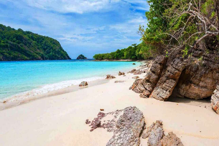 Bellissima vista dell'isola di Koh Rok