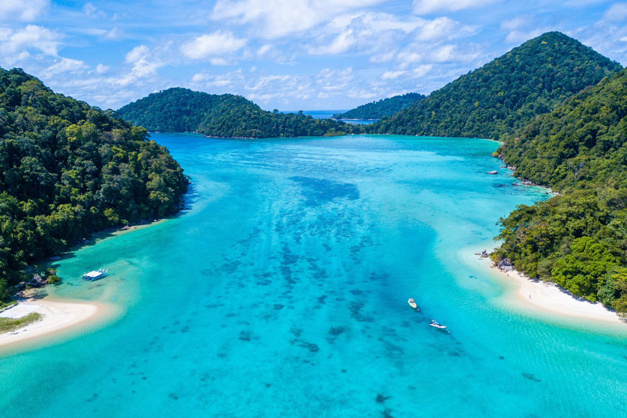 Il bellissimo parco Nazionale di Koh Surin