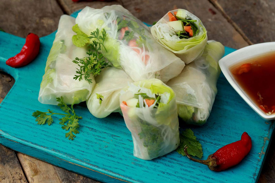 Involtini primavera del Laos