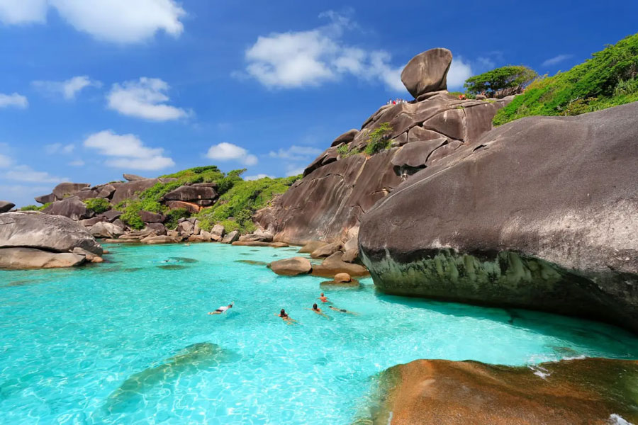 Le Isole Similan - Acclamate a livello mondiale per le immersioni