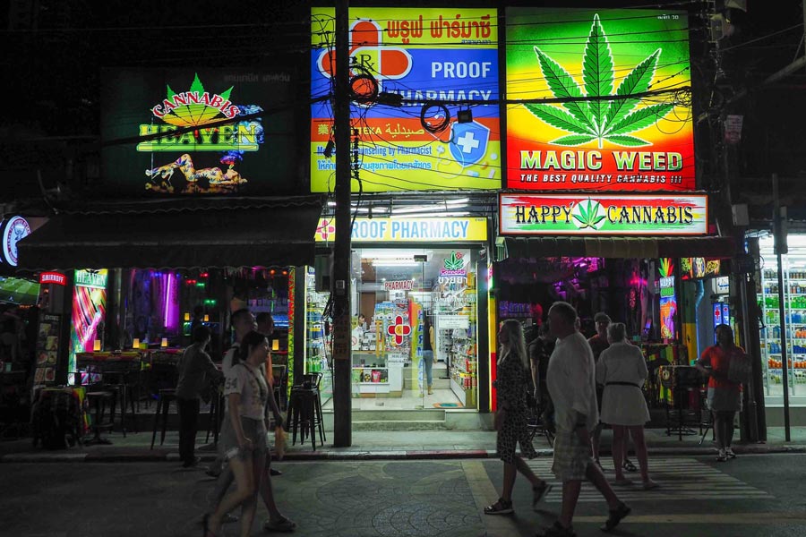 I negozi di cannabis 