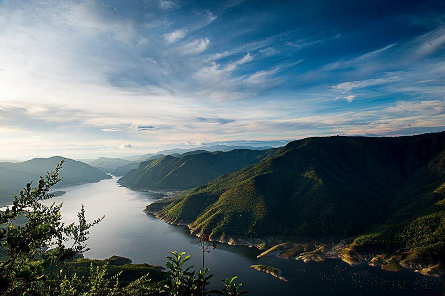 Splendidi panorami al Parco Nazionale di Mae Ping
