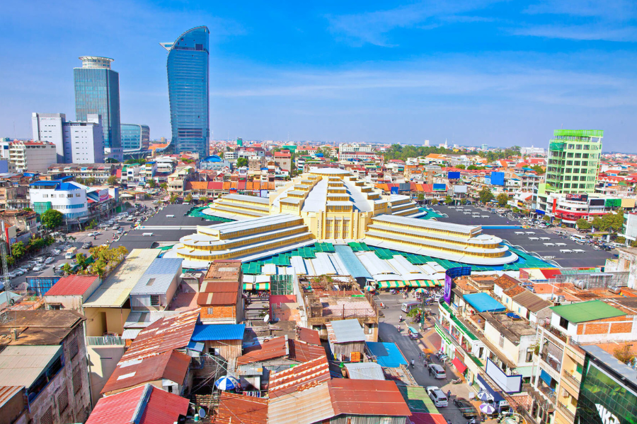 Mercato Centrale - Guida di viaggio - Attrazione in Cambogia