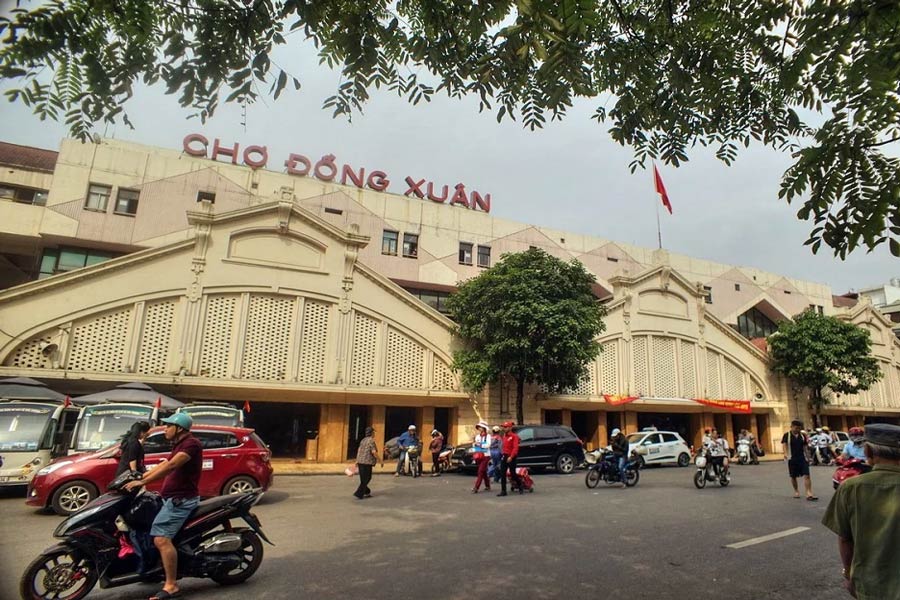 Scoprite la bellezza di Hanoi attraverso mercato di Dong Xuan