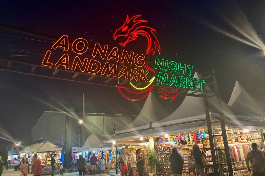 Il mercato notturno di Ao Nang
