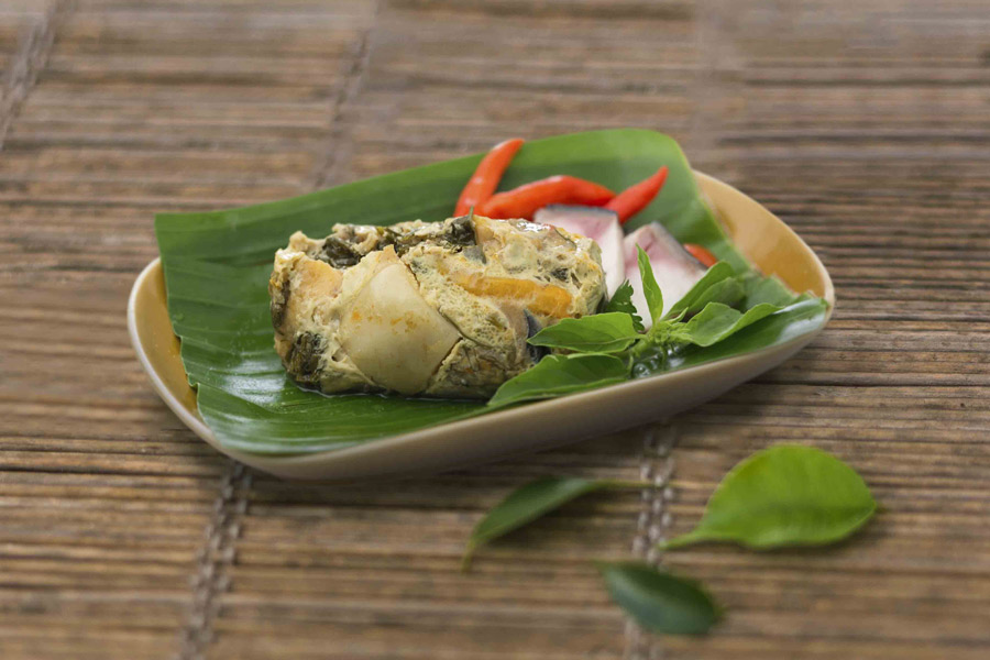 Mok Pa - Pesce al vapore Lao
