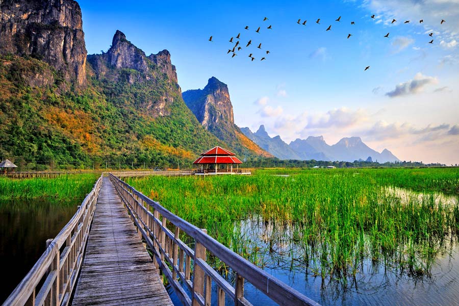 Panoramica del clima nel nord della Thailandia