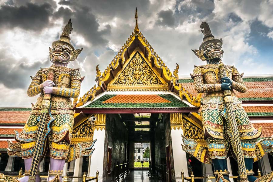 Panoramica sul clima di Wat Phra Kaew