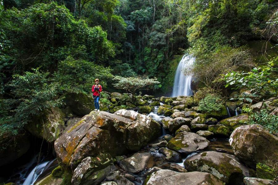La cascata Nam Kat del Oudomxay