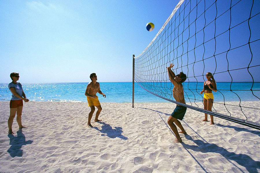 Spiaggia di Freedom è il luogo ideale per giocare a pallavolo