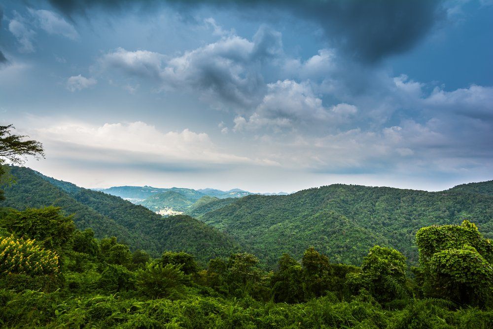 Panorama del vasto Khao Yai
