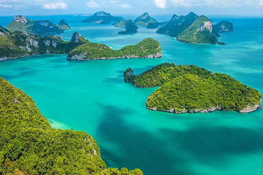 Parco Angthong - uno dei parchi naturali più grandi della Thailandia