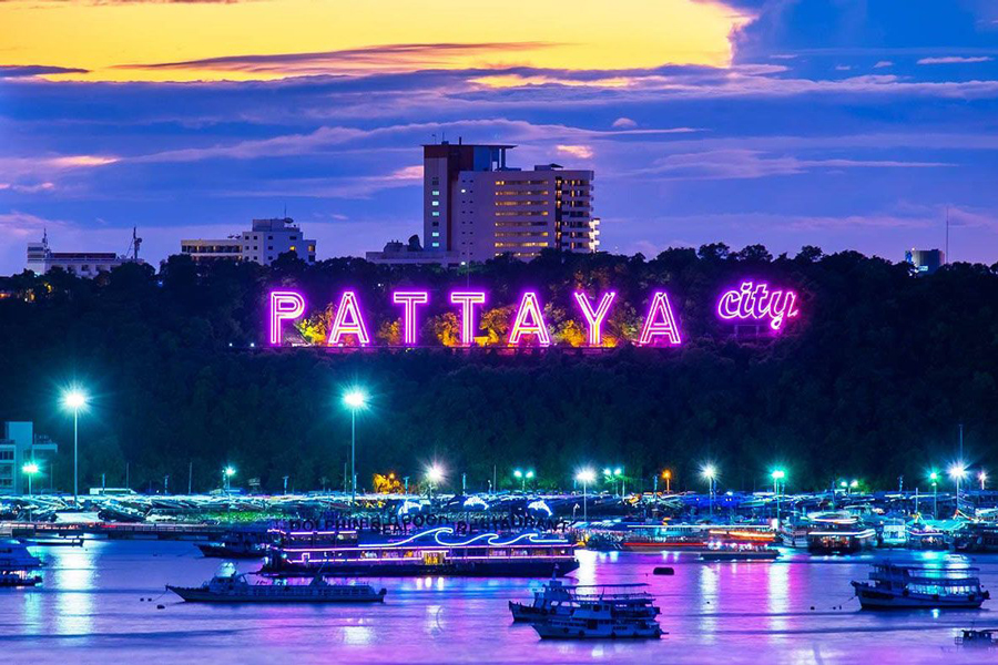 splendida città di Pattaya