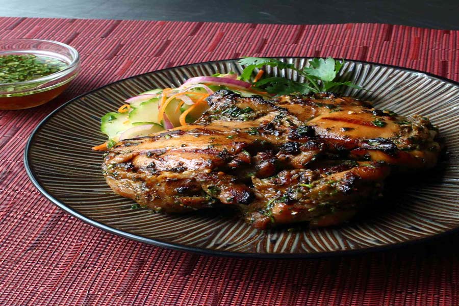 Ping Gai - Pollo alla griglia laotiano