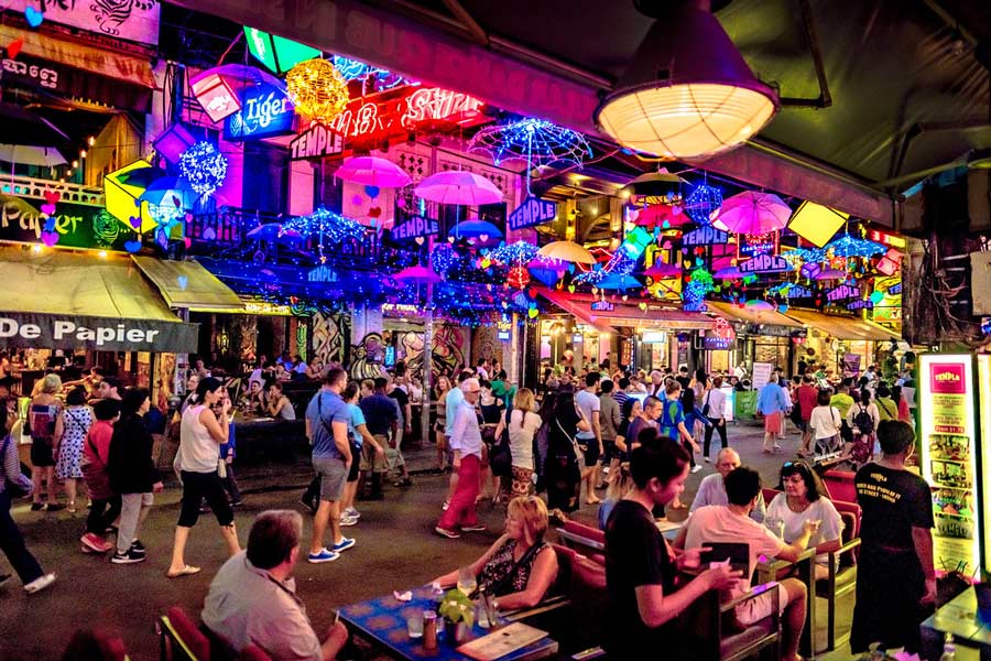 Pub Street e mercati notturni - Guida di viaggio - Thailandia